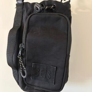 BEIS Black Water Bottle Bag